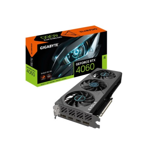 GIGABYTE RTX 4060 EAGLE OC 8G (DLSS 3) GV-N4060EAGLE OC-8GD Graphics Card