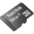 SanDisk Micro SDHC memory card with a capacity of 32GB