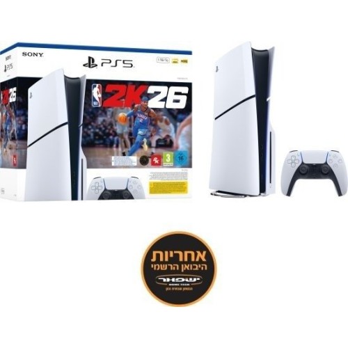 Игровая консоль Sony PlayStation 5 Slim 1 ТБ Blu-Ray + код купона для загрузки игры NBA 2K26