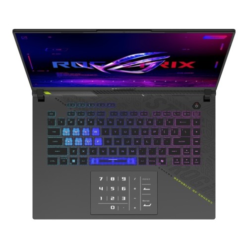 מחשב נייד אסוס Asus ROG Strix G16 16" R9 9955HX3D RTX5070Ti 32GB 2TB — (ירוק וולט) Volt Green