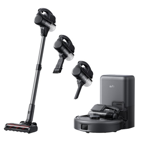 שואב אבק רובוטי eufy by Anker E20 3-in-1 AeroTurbo 30000 Pa