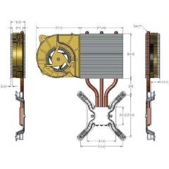 Охлаждение для процессора Intel Thermal Solution BXHTS1155LP