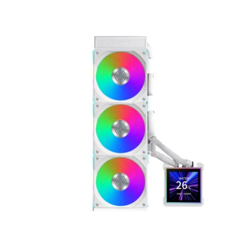 קירור למעבד LIAN-LI HYDROSHIFT II LCD-S 360CL WHITE