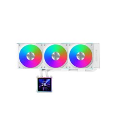 קירור למעבד LIAN-LI HYDROSHIFT II LCD-S 360CL WHITE