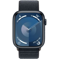 Смарт-часы Apple Watch Series-9 GPS 45mm с ремешком Midnight Sport Loop