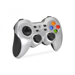 בקר משחק אלחוטי לוג'יטק גיימפד אף 710 ריטייל Logitech Gamepad F710 Retail
