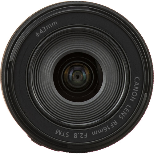 עדשת Canon RF 16mm F2.8 STM למצלמות עם תושבת Canon RF — שחור