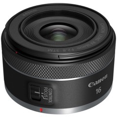 עדשת Canon RF 16mm F2.8 STM למצלמות עם תושבת Canon RF — שחור