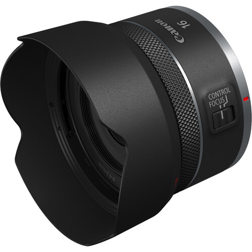 עדשת Canon RF 16mm F2.8 STM למצלמות עם תושבת Canon RF — שחור