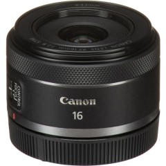 עדשת Canon RF 16mm F2.8 STM למצלמות עם תושבת Canon RF — שחור