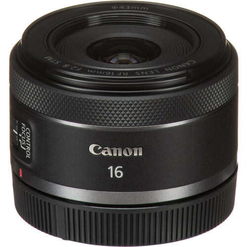 עדשת Canon RF 16mm F2.8 STM למצלמות עם תושבת Canon RF — שחור