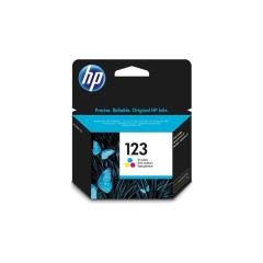 Original HP 123 Tri-Color Ink Cartridge for HP DeskJet Printers