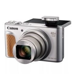 Компактная цифровая камера Canon PowerShot SX740 HS Lite Edition + Travel Kit — серебристый
