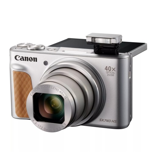 Компактная цифровая камера Canon PowerShot SX740 HS Lite Edition + Travel Kit — серебристый