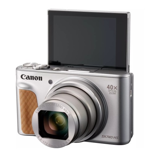 Компактная цифровая камера Canon PowerShot SX740 HS Lite Edition + Travel Kit — серебристый