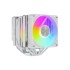 Кулер для процессора COOLLEO ETIAN P60T SYMPHONY V2 AR ГБ WHITE CPU COOLER