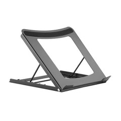 Foldable stand for compact laptop