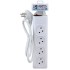 Power Strip with Switch 4 Outlets 3m Semicon