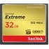 SanDisk 800x Extreme Compact-Flash memory card with a capacity of 32GB