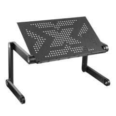 Adjustable stand for ergonomic laptop