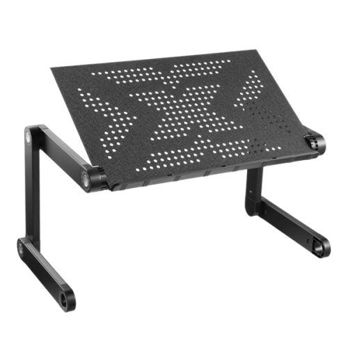 Adjustable stand for ergonomic laptop