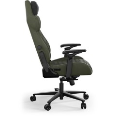 Игровое кресло из ткани TC500 LUXE — зеленый