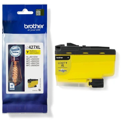 Brother LC427XLY Original XL Yellow Ink Cartridge for MFC-J5955DW / MFC-J6955DW / MFC-J6959DW