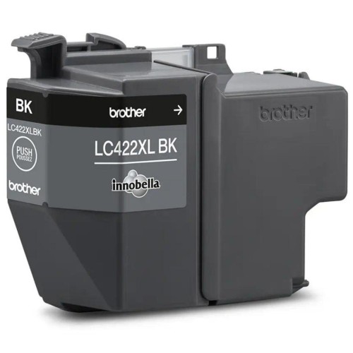 מיכל דיו שחור מקורי Brother LC422XLBK XL עבור MFC-J5340DW / MFC-J5345DW / MFC-J5740DW / MFC-J6540DW / MFC-J6940DW