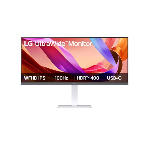 מסך מחשב רחב LG UltraWide IPS 34" WFHD 100Hz
