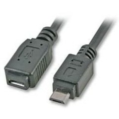 USB-кабель с микро-B разъемом, удлинитель, 1 метр