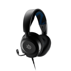 אוזניות גיימינג שחורות לפלייסטיישן Steelseries Arctis Nova 1P Black