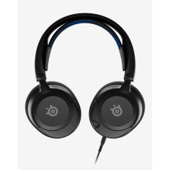אוזניות גיימינג שחורות לפלייסטיישן Steelseries Arctis Nova 1P Black