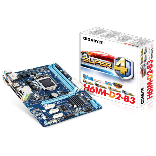 Motherboard 1155 H61 Gigabyte GA-H61M-D2