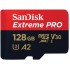 כרטיס זיכרון SanDisk Extreme Pro A2 MicroSDXC בנפח 128GB עם מתאם