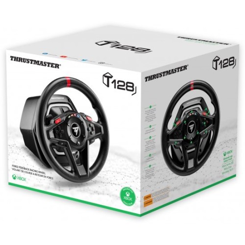 הגה מירוצים עם דוושות טרוסמאסטר Thrustmaster TX-RW Leather Edition Feedback עבור Xbox ONE ,PC
