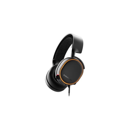 אזניות גיימינג חוטיות Steelseries Arctis 5 RGB & DTS 7.1 Surround Black