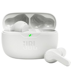 אוזניות אלחוטיות JBL TW Wave Beam – לבן