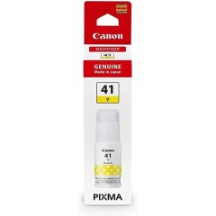 Оригинальный флакон жёлтых чернил Canon GI-41 Y для принтеров Canon PIXMA MegaTank