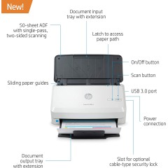 Document scanner HP ScanJet Pro 2000 s2 6FW06A