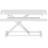 Adjustable sit-stand desktop converter — White