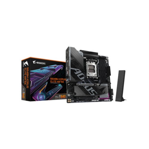 GIGABYTE B840M AORUS ELITE WIFI6E Motherboard