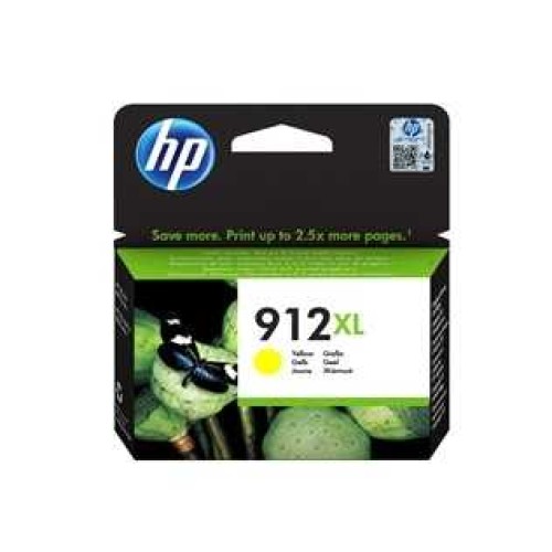 Original HP 912XL High-Capacity Yellow Ink Cartridge for HP OfficeJet Printers