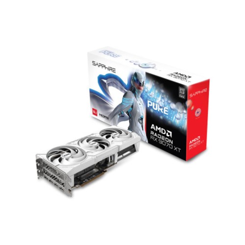 Видеокарта SAPPHIRE PURE RX 9070 XT GAMING OC 16 ГБ