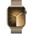 Смарт-часы Apple Watch Series-9 GPS + Cellular 45 mm Gold Stainless Steel Case с ремешком Gold Milanese Loop