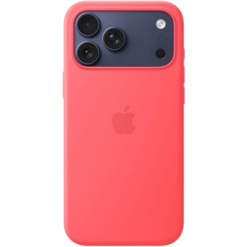 Силиконовый чехол для Apple iPhone 17 Pro Max с MagSafe — Bright Guava