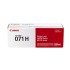 טונר שחור מקורי Canon 071H בתפוקה גבוהה למדפסות Canon i-SENSYS