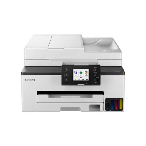 מדפסת הזרקת דיו משולבת Canon MAXIFY GX2040 עם Wi-Fi, פקס ומערכת אספקת דיו רציפה MegaTank — שחור/לבן