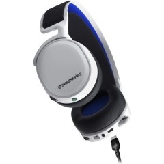 אוזניות גיימינג אלחוטיות לבנות Steelseries Arctis 7+ Wireless 7.1 Surround White