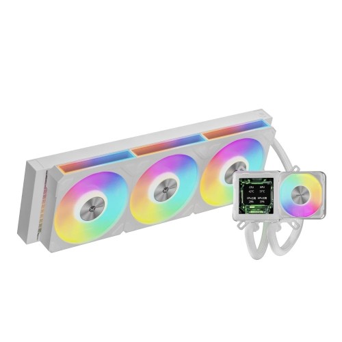 Система жидкостного охлаждения COOLLEO Ice Core 360 White