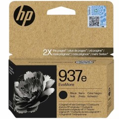 Original HP 937e EvoMore High-Capacity Black Ink Cartridge for HP OfficeJet Pro Printers